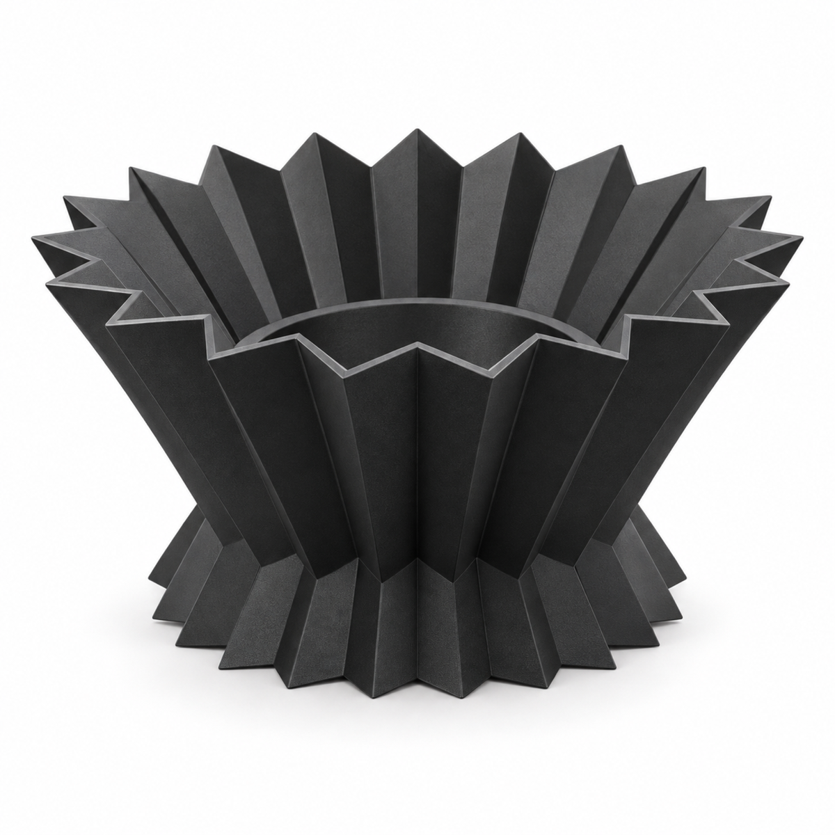 Ostivara Fruit Bowl – black front empty ostivara fruit bowl