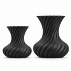 Molisara Vase Large – black front scale comparison medium large molisara vase