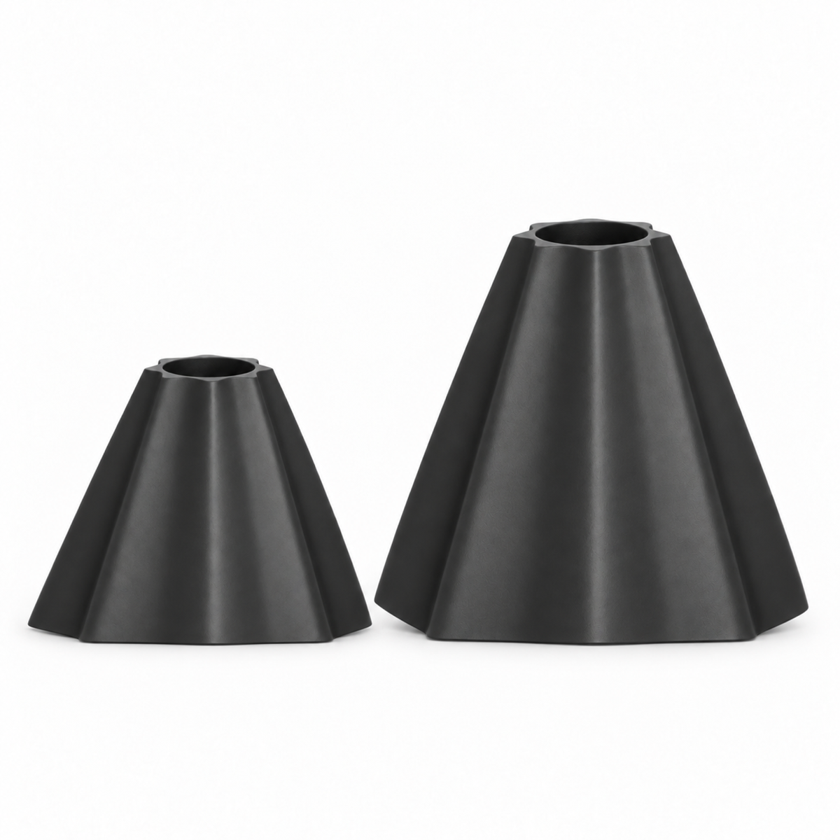 Montelara Vase Large – black front scale comparison medium large montelara vase