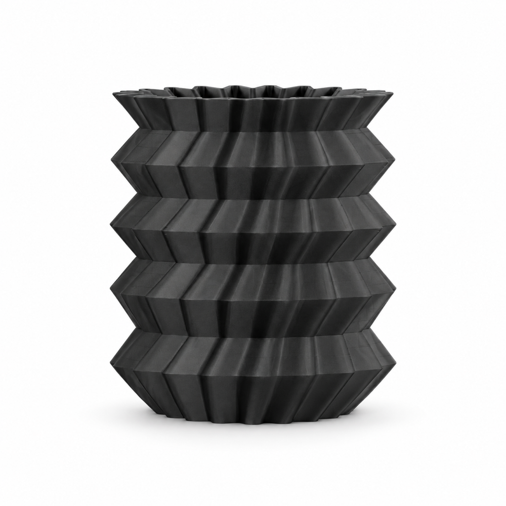 Amandera Pen Holder – black front view amandera pen holder