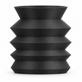 Bresivelle Vase Large – black front view bresivelle vase large