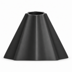 Montelara Pen Holder – black front view montelara pen holder
