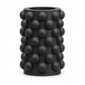 Numarelle Vase Medium – black front view numarelle vase