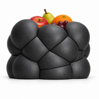Bollare Fruit Bowl – black front with fruit bollare fruit bowl