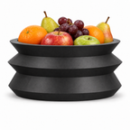 Bresivelle Fruit Bowl – black front with fruit bresivelle fruit bowl