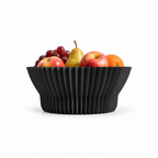 Cortona fruit bowl – Black front with fruit
