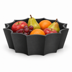 Marovique Fruit Bowl – black front with fruit marovique fruit bowl