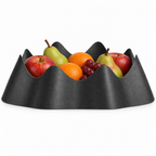 Montelara Fruit Bowl – black front with fruit montelara fruit bowl