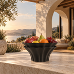 Corridonia Fruit Bowl – Black lifestyle 1