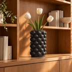 Numarelle Vase Large – black lifestyle large only numarelle vase