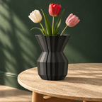 Ostivara Vase Large – black lifestyle large only ostivara vase