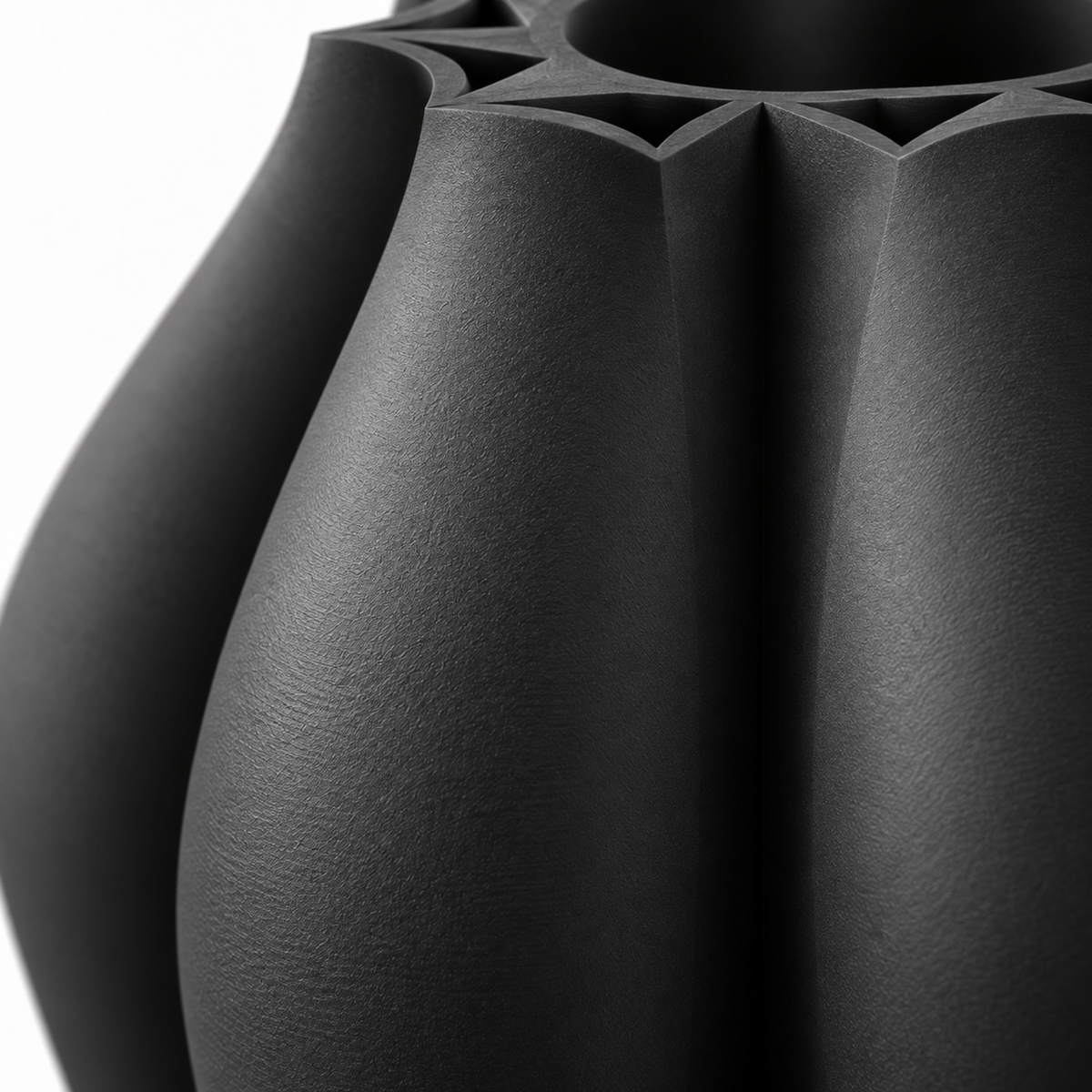 Marovique Pen Holder – black macro structure marovique pen holder