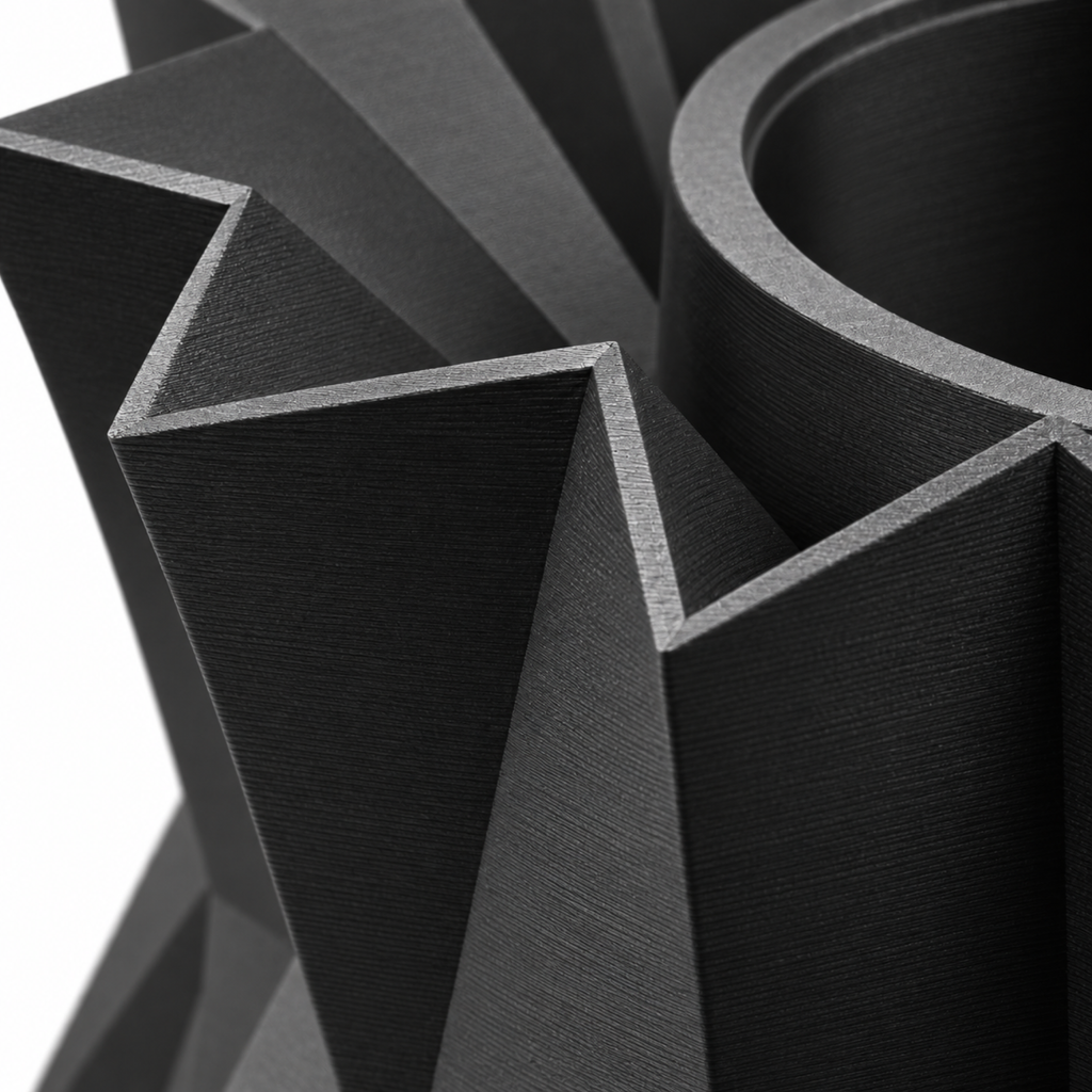 Ostivara Pen Holder – black macro structure ostivara pen holder