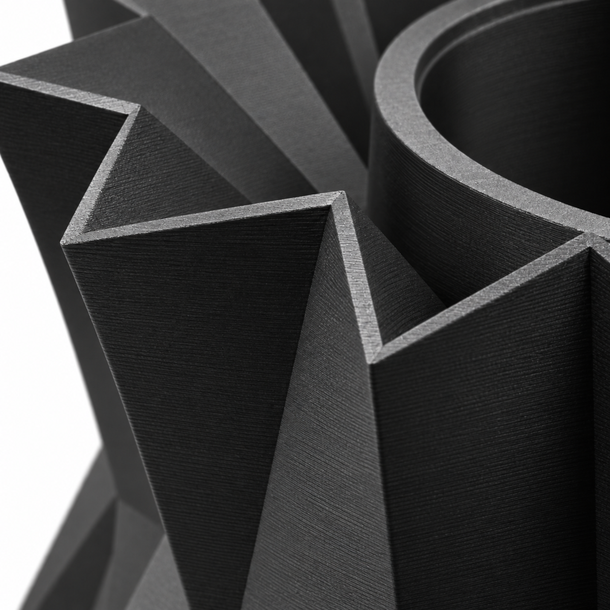 Ostivara Pen Holder – black macro structure ostivara pen holder