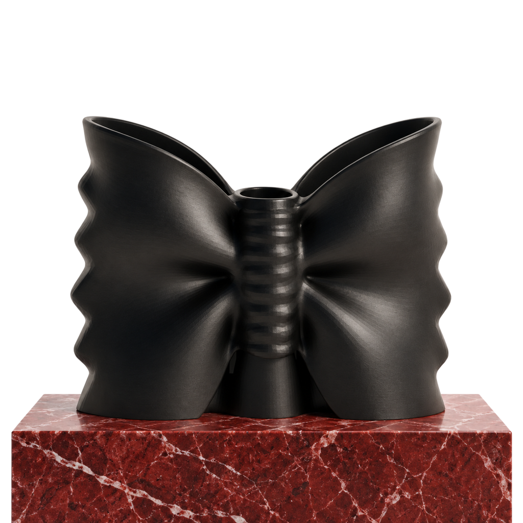 Fiastra Farfalle Kitchen Utensil Holder – black signature marble farfalle kitchen utensil holder