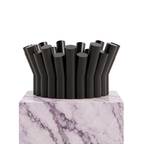 Fiastra Rivolo Fruit Bowl – black signature marble fiastra rivolo fruit bowl