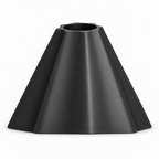 Montelara Vase Large – black three quarter view montelara vase large