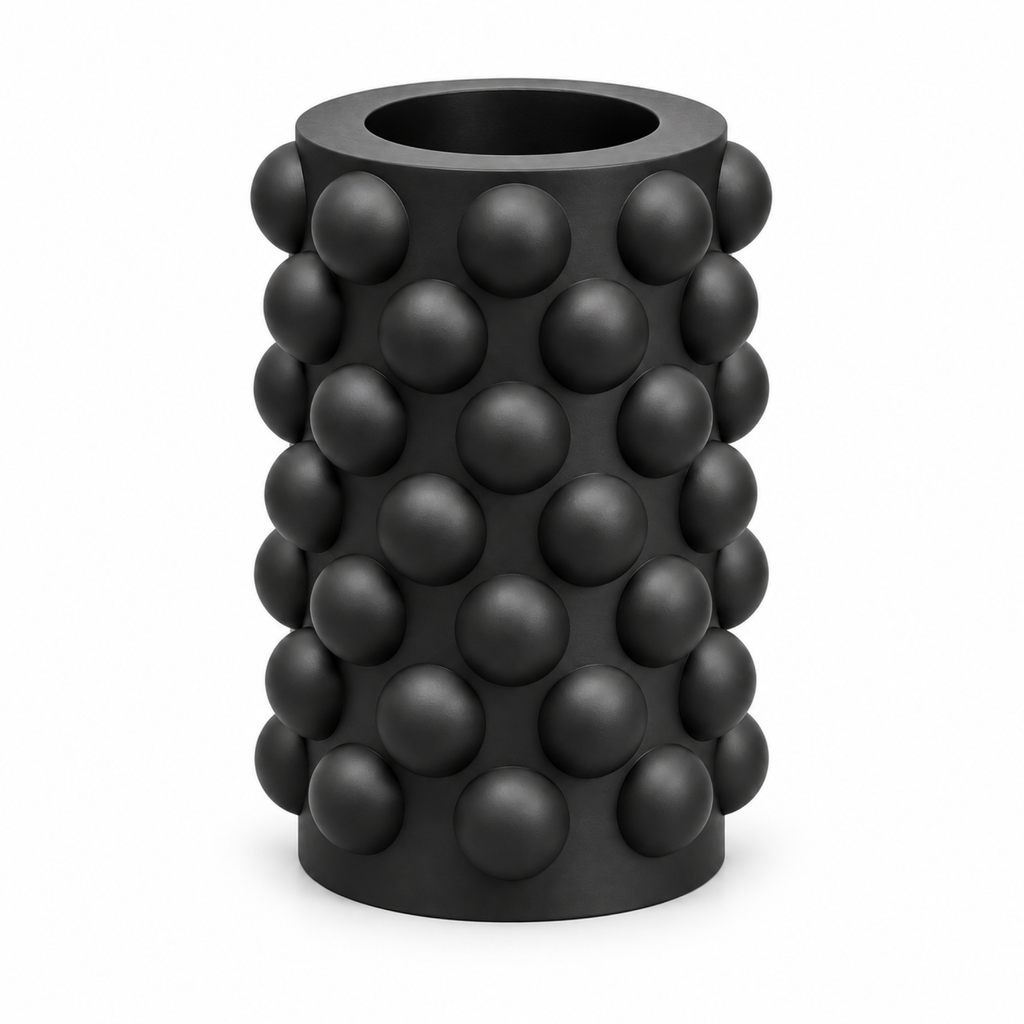 Numarelle Pen Holder – black three quarter view numarelle pen holder