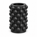 Numarelle Vase Medium – black three quarter view numarelle vase