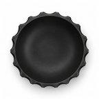 Bolognola fruit bowl white – Black top empty