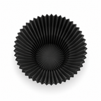 Cortona fruit bowl – Black top empty