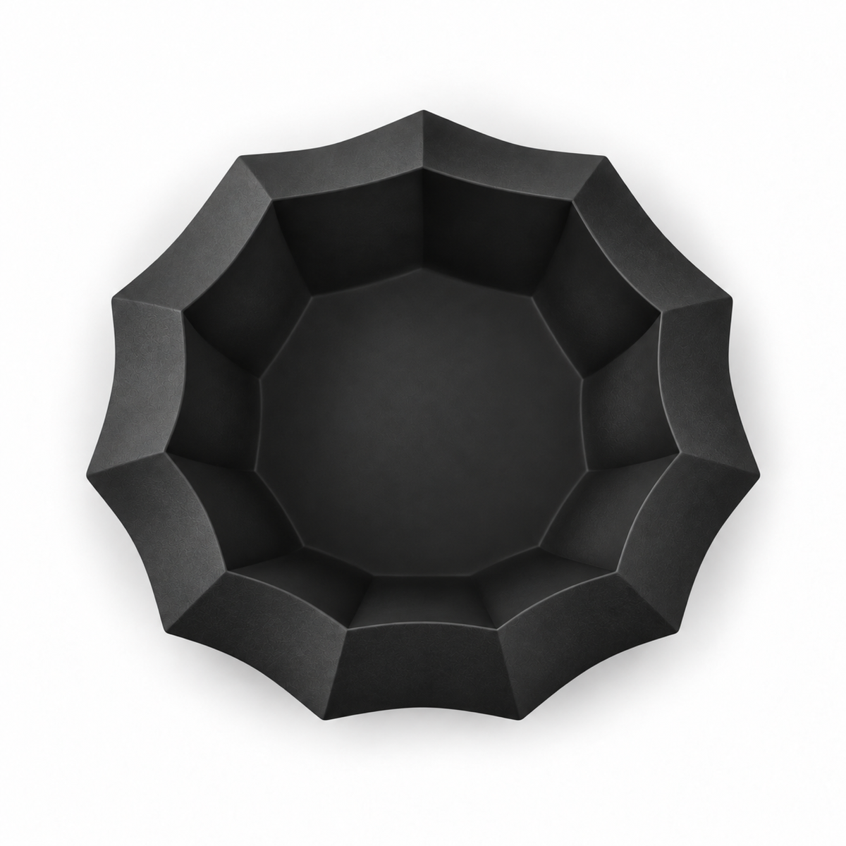 Manarola fruit bowl – Black top empty