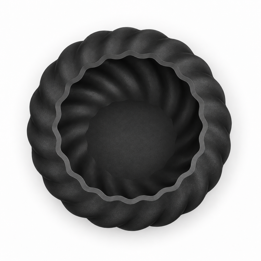Molisara Fruit Bowl – black top empty molisara fruit bowl