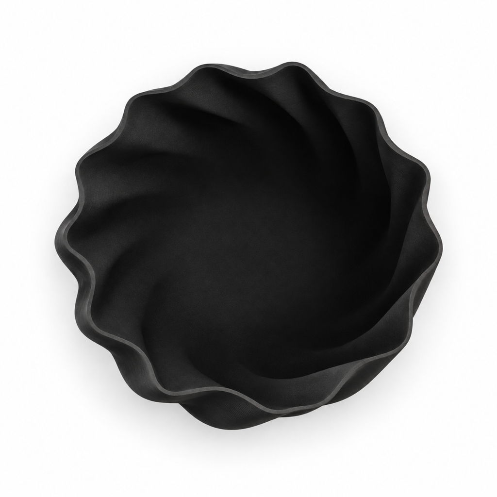 Montepulciano fruit bowl – Black top empty