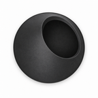 Vulcano Fruit Bowl – black top empty vulcano fruit bowl