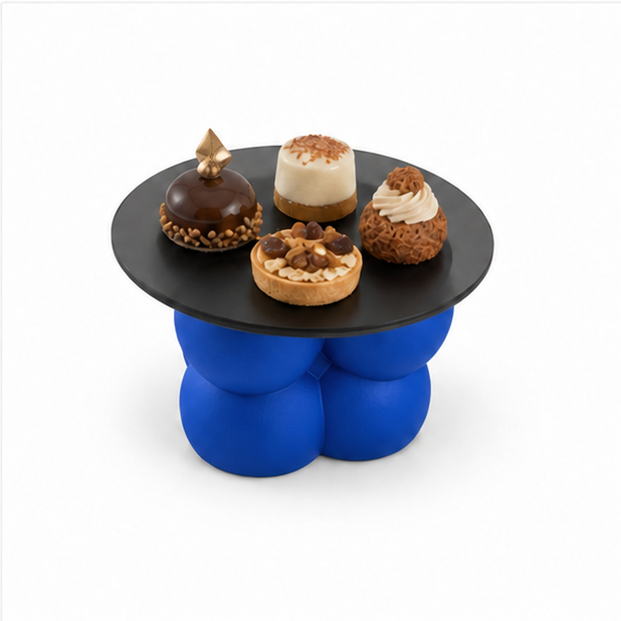 Bollare Cake Stand (plexiglas) - Royal Blue