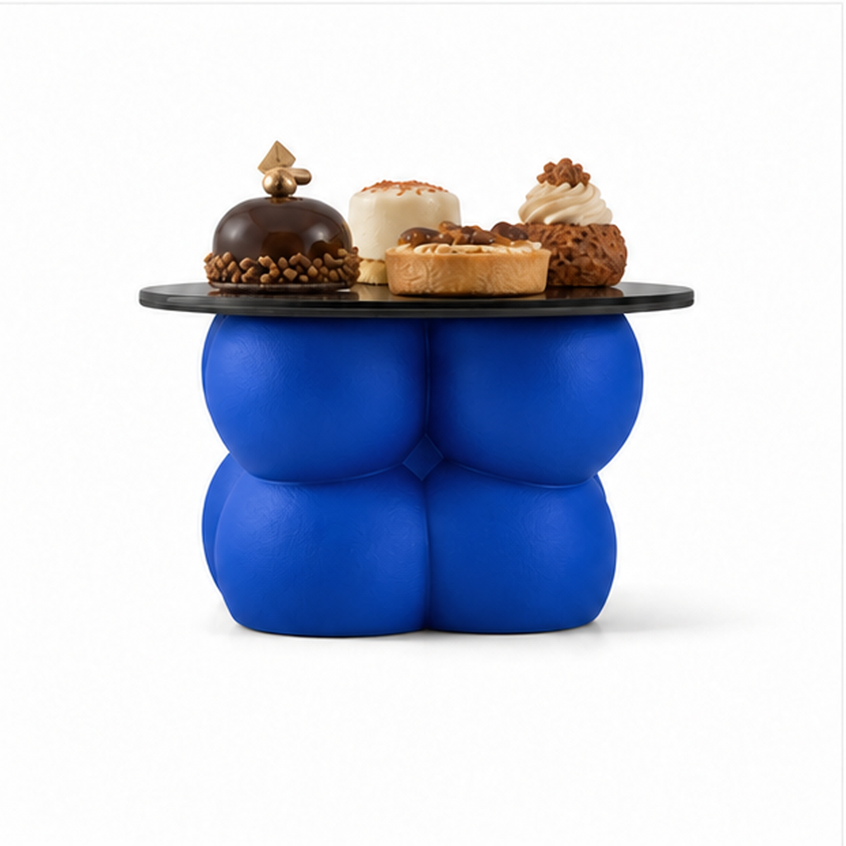 Bollare Cake Stand (plexiglas) - Royal Blue