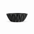 Bolognola fruit bowl white – Black front empty, centered