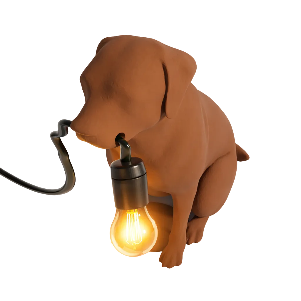 Dog Table Lamp Collection