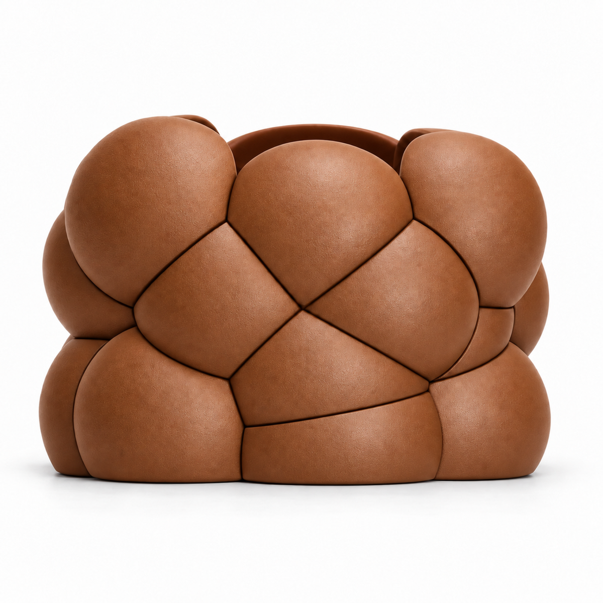 Bollare Fruit Bowl – brown front empty bollare fruit bowl
