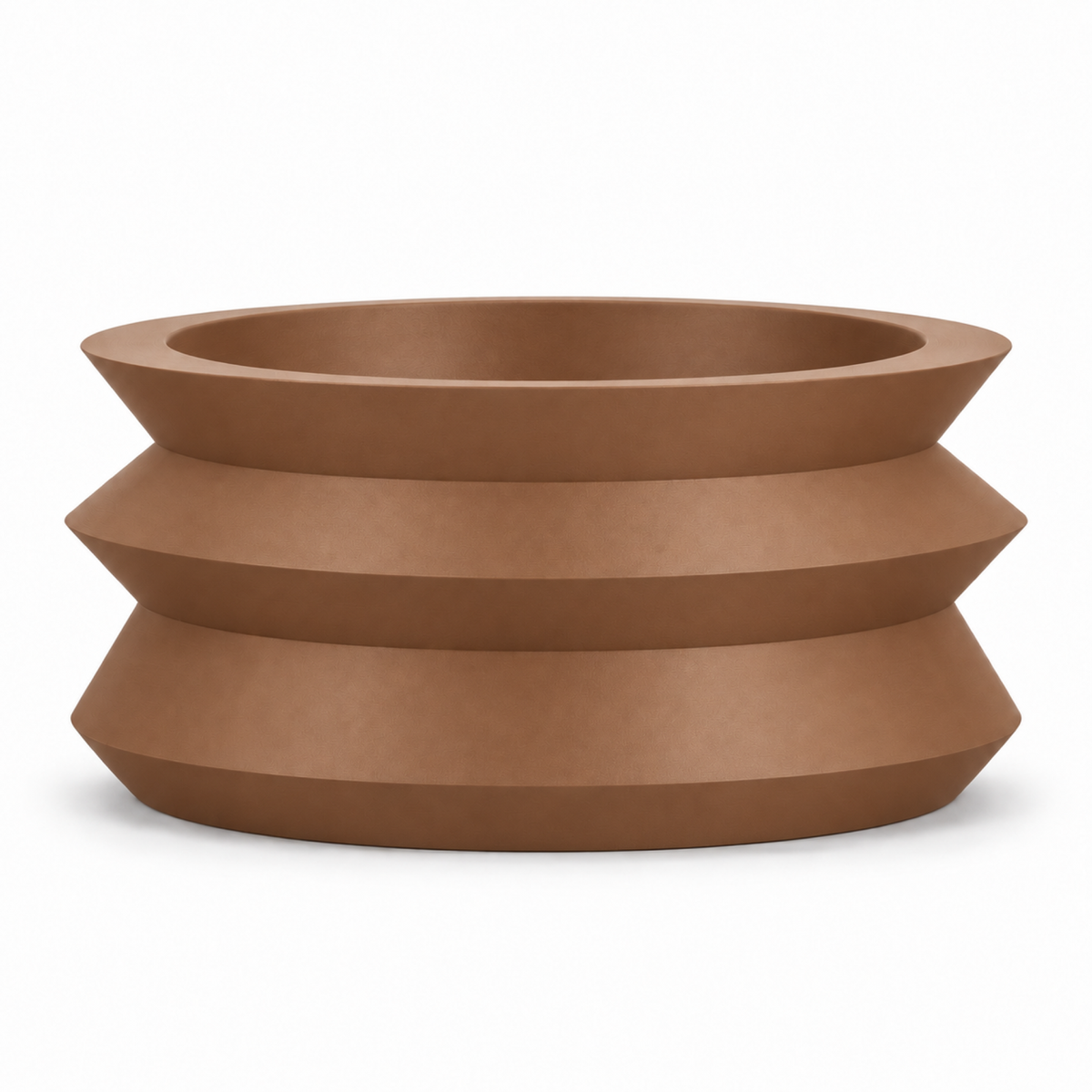Bresivelle Fruit Bowl – brown front empty bresivelle fruit bowl