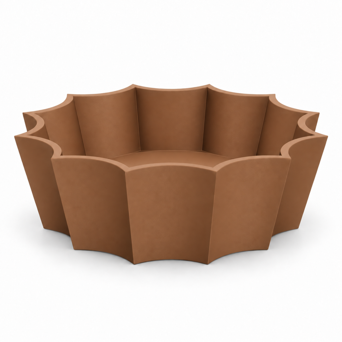 Marovique Fruit Bowl – brown front empty marovique fruit bowl