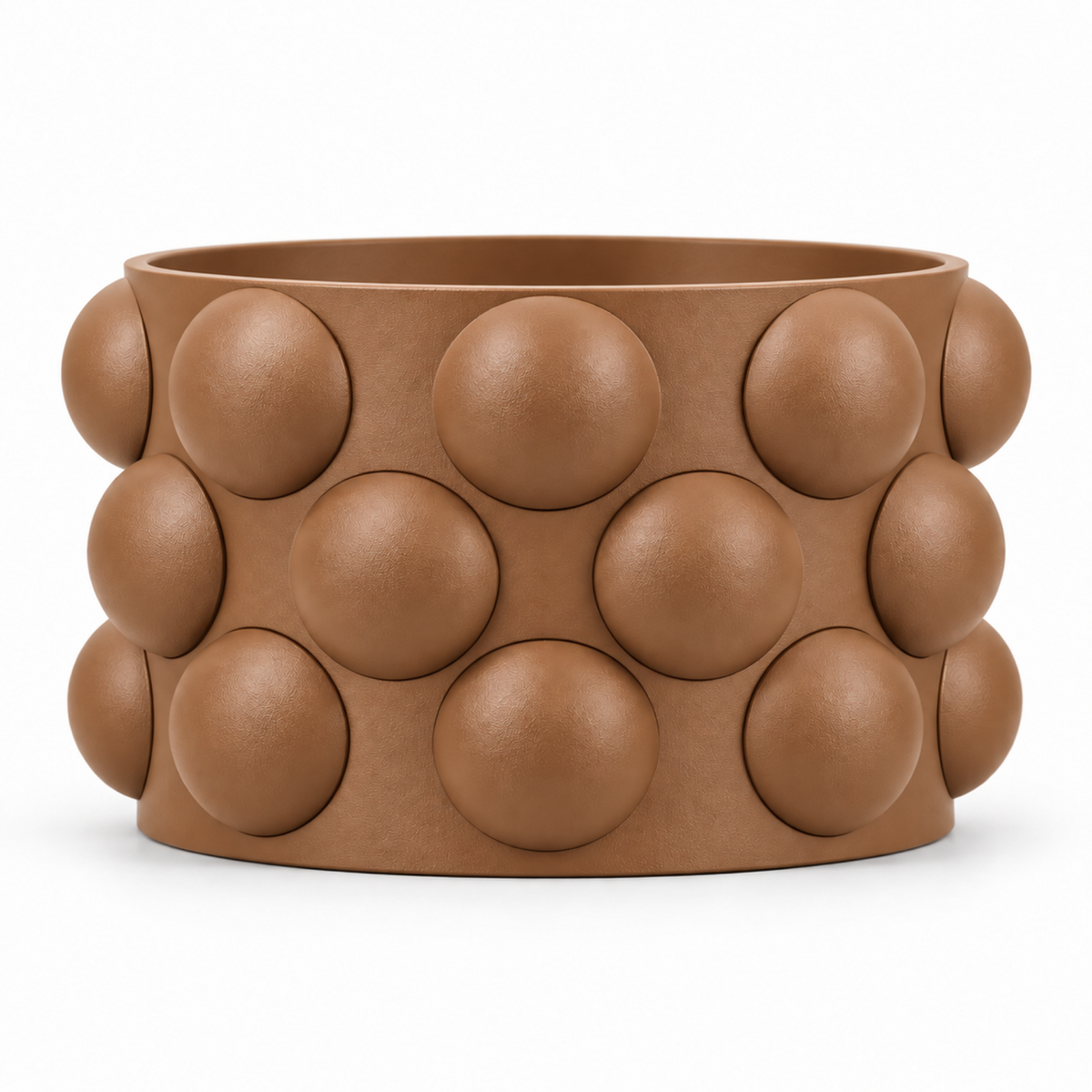 Numarelle Fruit Bowl – brown front empty numarelle fruit bowl