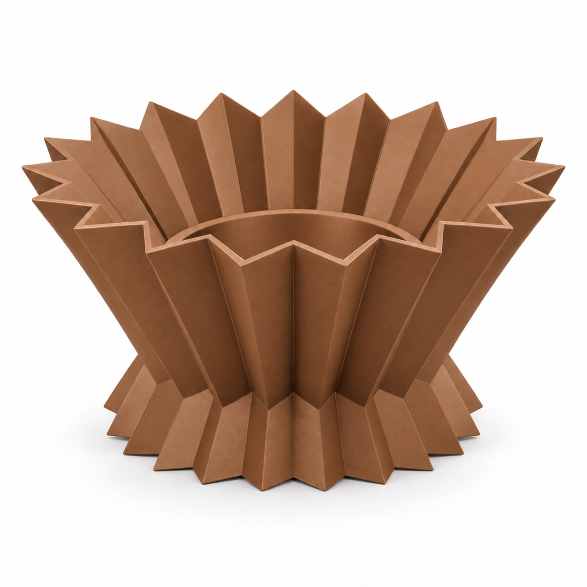 Ostivara Fruit Bowl – brown front empty ostivara fruit bowl