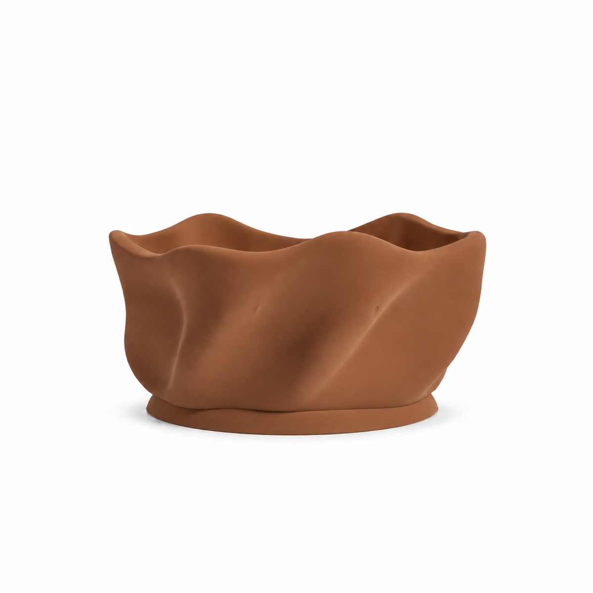Sorrento Fruit Bowl – Brown front empty
