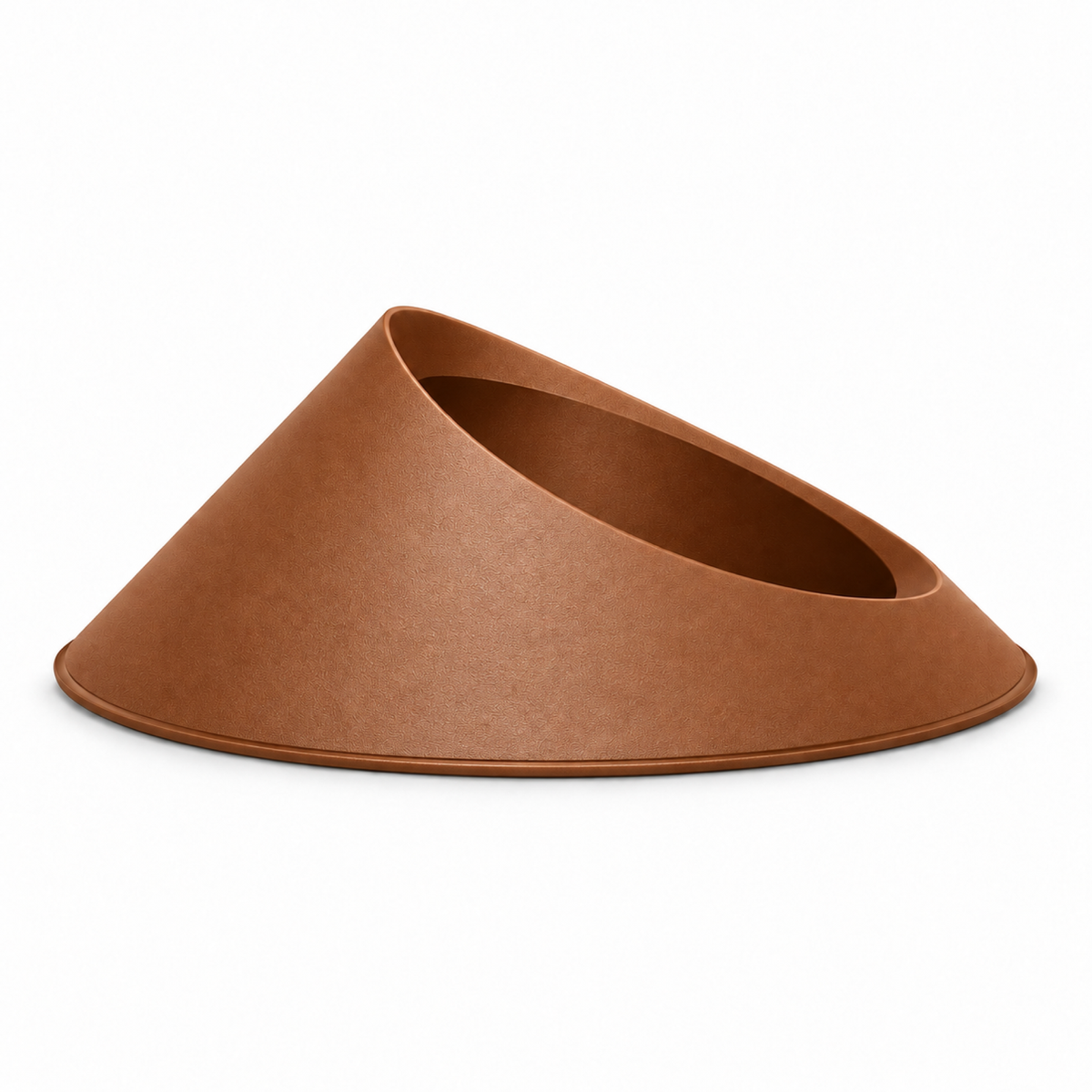 Vulcano Fruit Bowl – brown front empty vulcano fruit bowl
