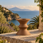Valenora Vase Medium – brown lifestyle mediterranean coast valenora vase