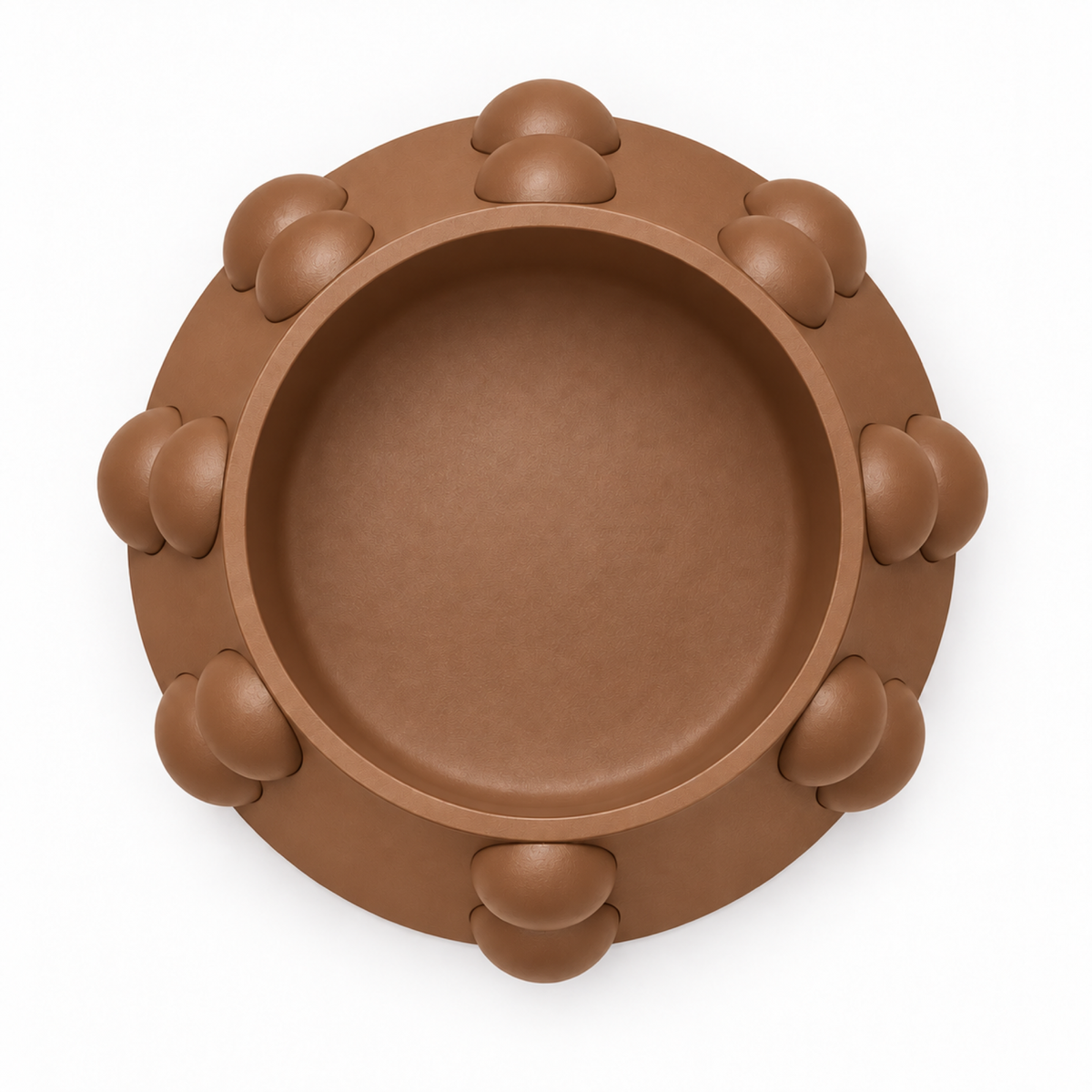 Conerelle Fruit Bowl – brown top empty conerelle fruit bowl