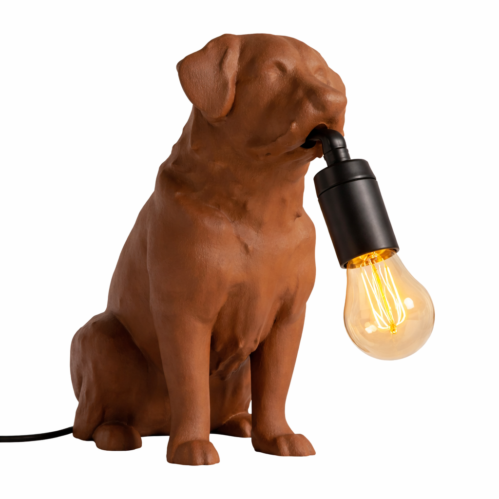 Bernese Mountain Dog table lamp