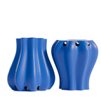 Fiastra Bulbo Kitchen Utensil Holder - Blue - bulbo blauw twee aanzichten 1