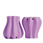 Fiastra Bulbo Kitchen Utensil Holder - Purple - bulbo lila twee aanzichten 1