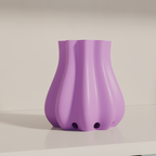 Fiastra Bulbo Kitchen Utensil Holder - Purple - bulbo lila vooraanzicht 2