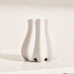 Fiastra Bulbo Kitchen Utensil Holder - White - bulbo wit vooraanzicht 2