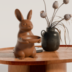 Fiastra Bunny Key Holder - Brown - bunny bruin sfeerbeeld tafel 1