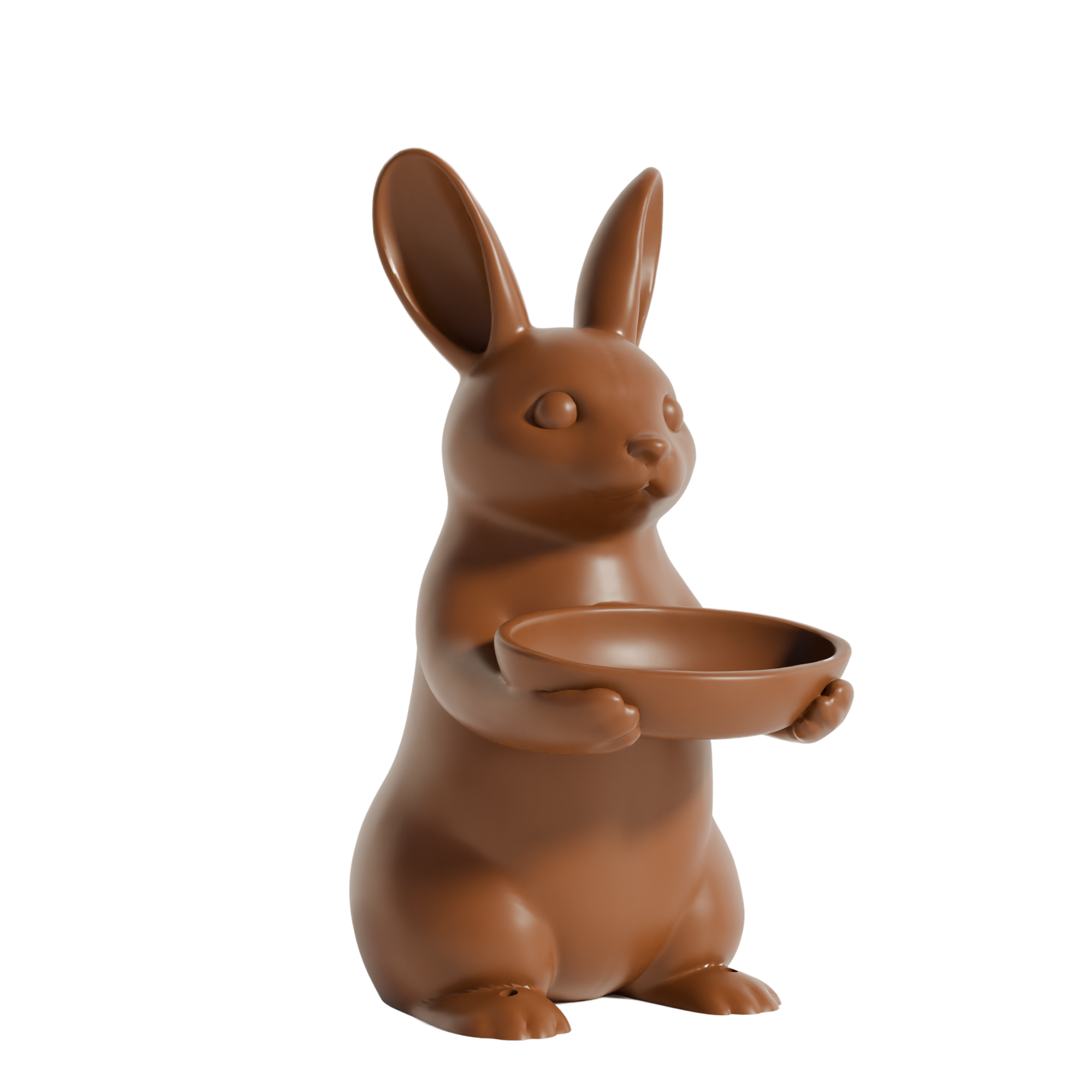 Fiastra Bunny Key Holder - Brown - bunny bruin studio 1