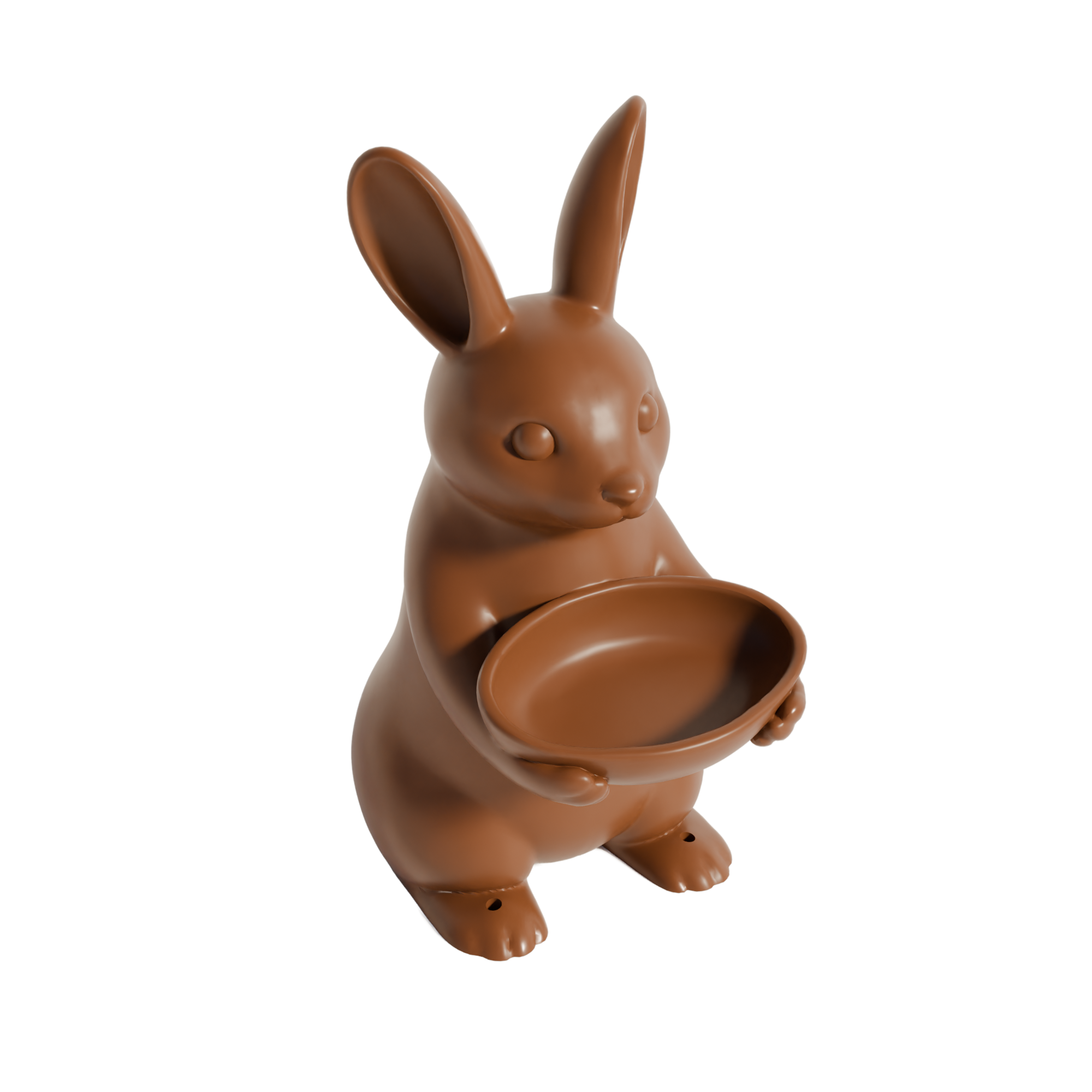 Fiastra Bunny Key Holder - Brown - bunny bruin studio 2